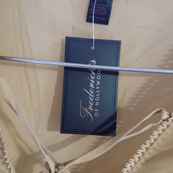 Frederick's of Hollywood Women's Lola Lee Sheer Mesh Long Sleeve Bodysui… - Picture 3 of 8